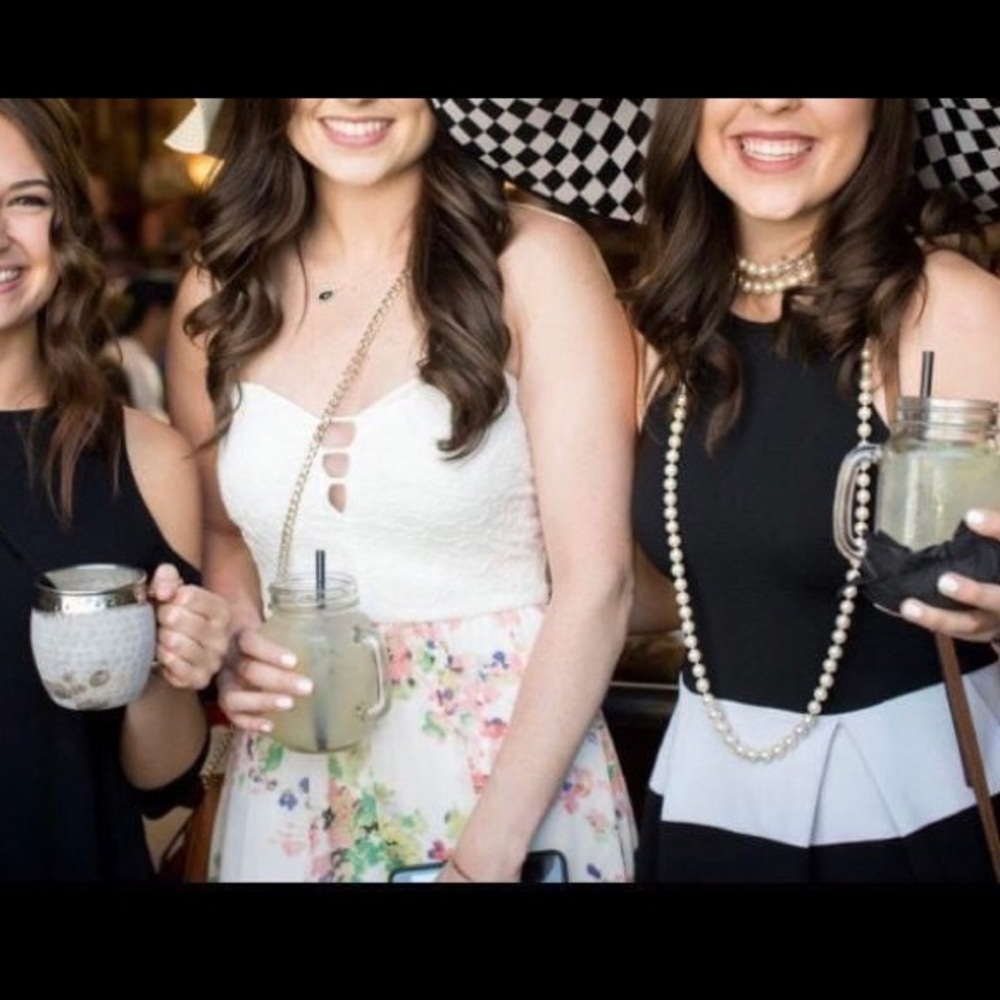 Papaya Floral Sundress